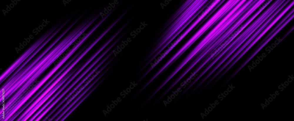 Purple abstract concept polygonal tech background.