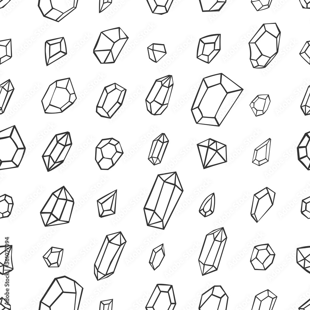 Vector seamless pattern with geometric brush strokes elements. Memphis geometric outline trendy modern style. Vector seamless pattern with geometric brush strokes elements. Memphis geometric outline trendy modern style.