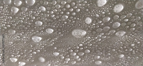 Wallpaper Mural drops of water in freezer Torontodigital.ca