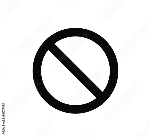 black stop sign isolated on white background, 
