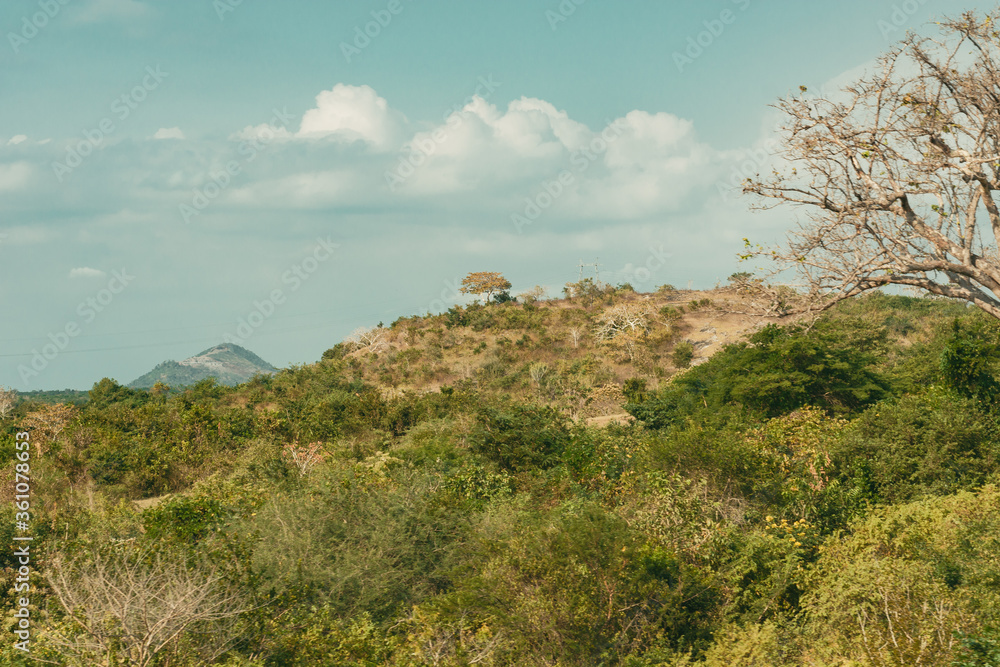A view of hills and valleys with cloudy sky in Morogoro tanzania A view of hills and valleys with cloudy sky in Morogoro tanzania