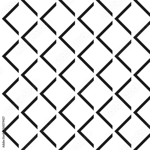 Seamless geometric pattern of mesh
