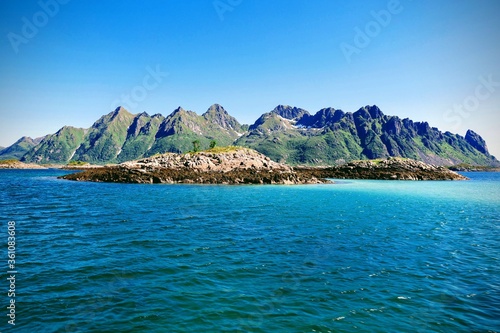 lake in the mountains