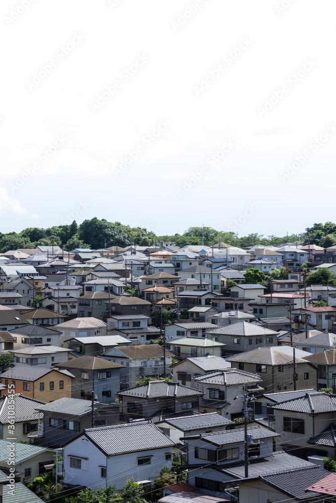 1970年代造成の住宅地