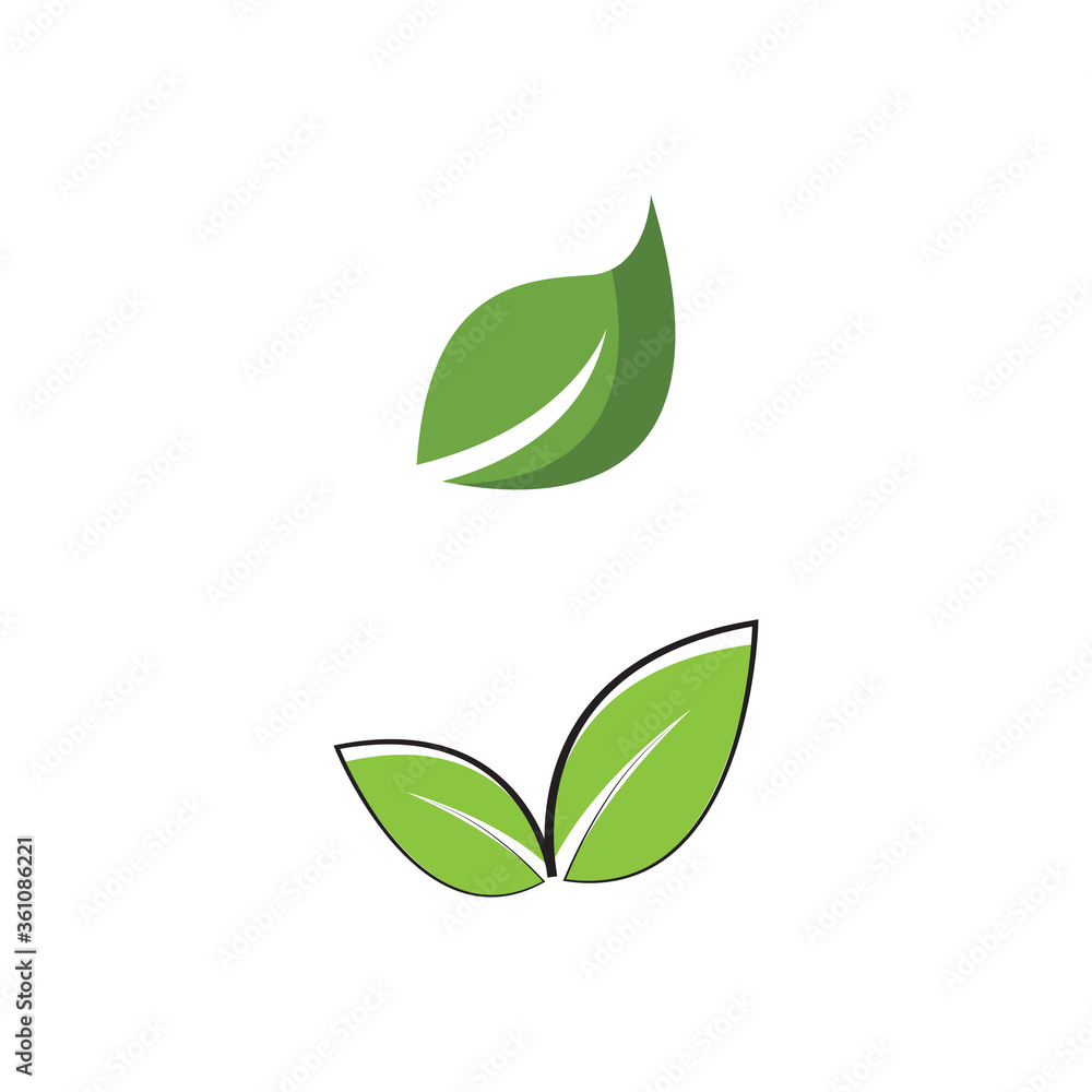 Leaf Logo Template vector symbol Leaf Logo Template vector symbol
