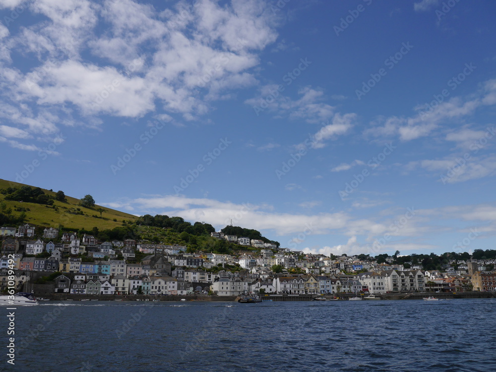Dartmouth summer view from the river