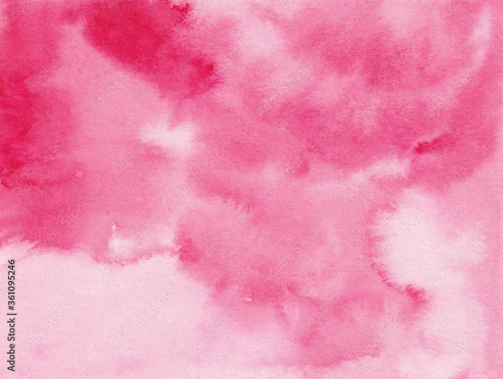 Watercolor Pink Background Texture, Hand Painted, Pink Digital Paper