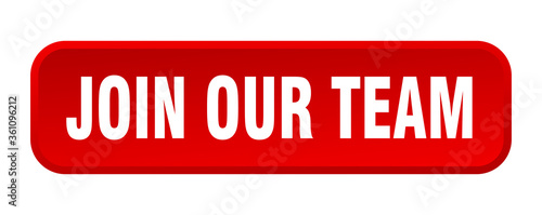 join our team button. join our team square 3d push button