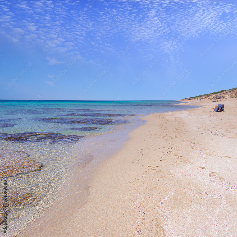 Fantastic view from Campomarino beach in Apulia, Italy. Fantastic view from Campomarino beach in Apulia, Italy.