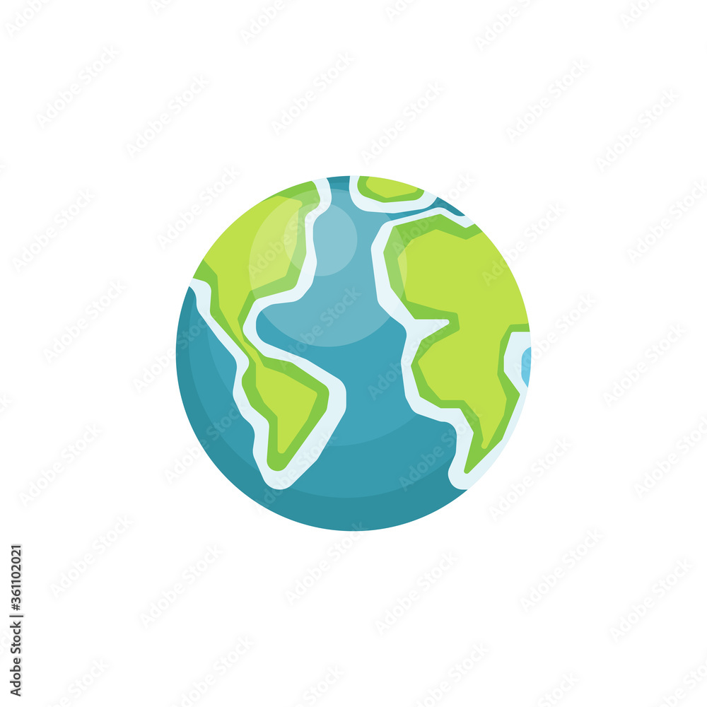 Minimalistic world map concept isolated on background. World planet, vector earth sphere illustration Minimalistic world map concept isolated on background. World planet, vector earth sphere illustration