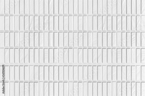 Wallpaper Mural Modern white stone wall with stripes texture and seamless background Torontodigital.ca
