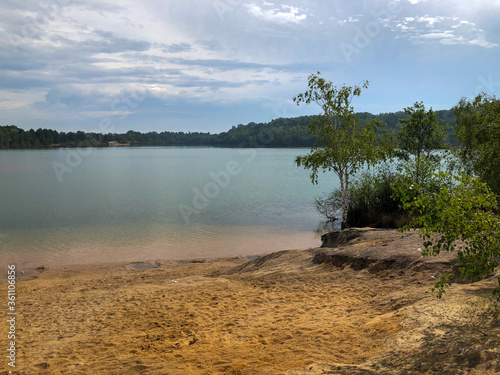 The Bawsey old pits lakes in Kings Lynn photo