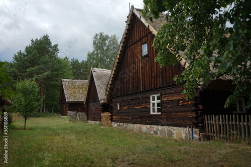 old wooden house