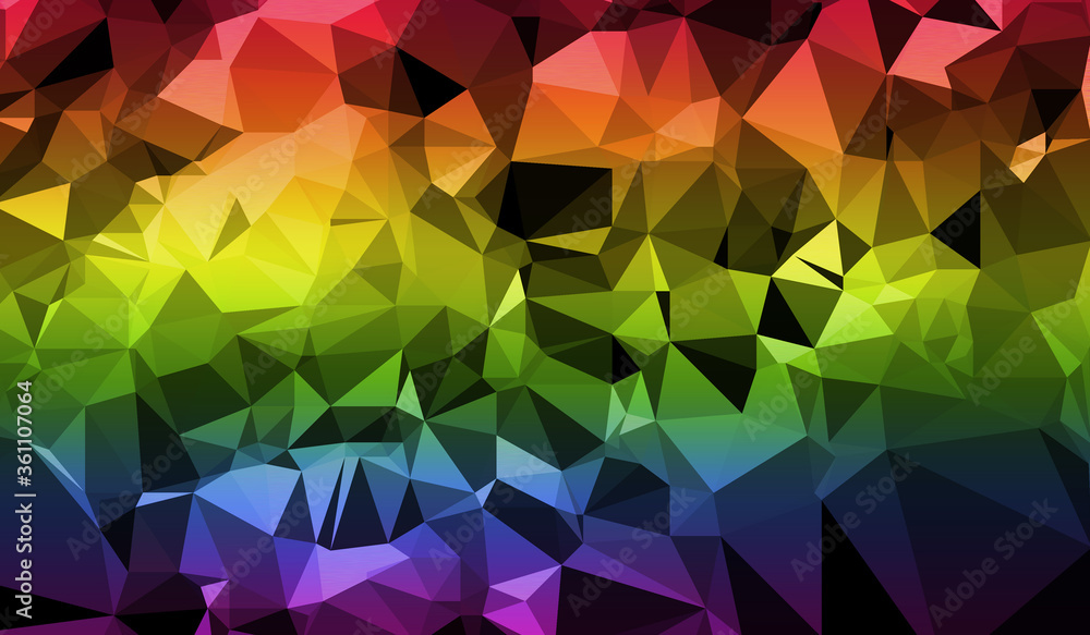 Fototapeta premium Hintergrund Metall Regenbogen Metallisch