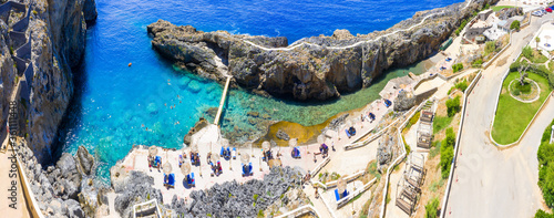 Tableau sur toile Pirates Fjord named Kalypso in Crete island, Greece
