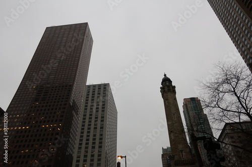 Tall buildings in Chicago