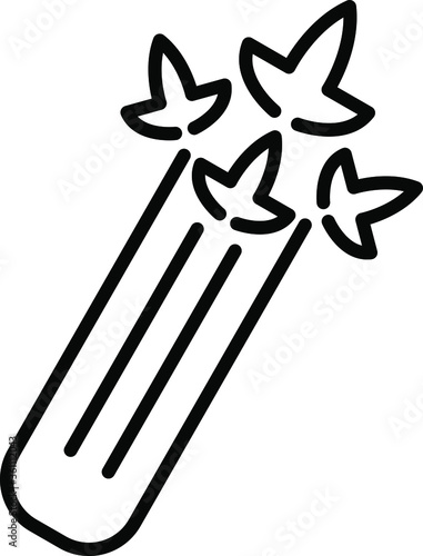 Celery icon , vector illustration