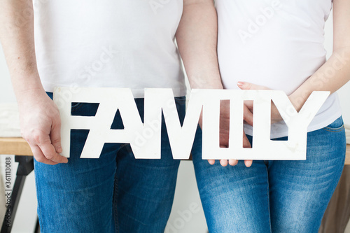 man and woman keeping letters family