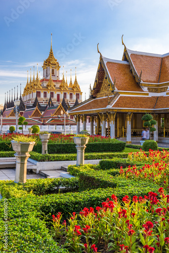 Wat Ratchanatdaram Temple in Bangkok