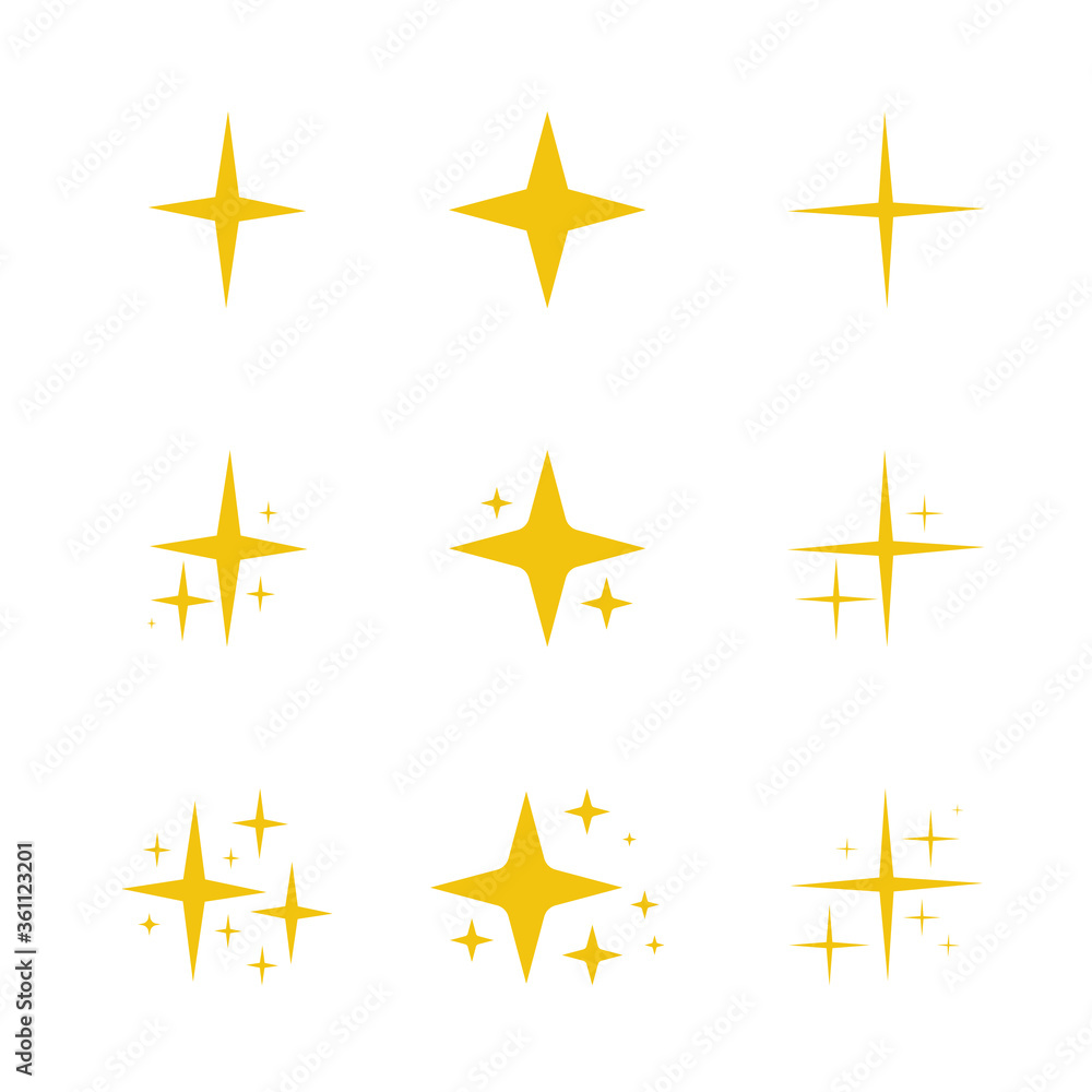 Yellow sparkle spark Yellow sparkle spark