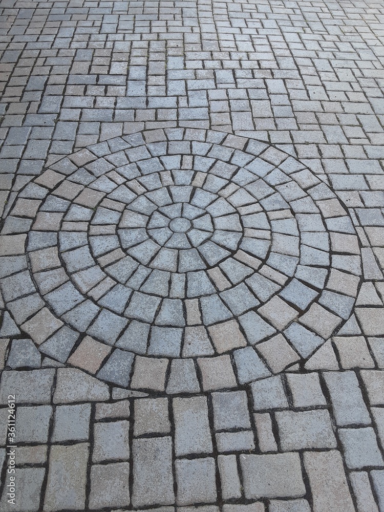 old stone pavement
