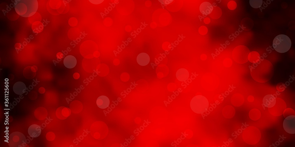 Dark Orange vector texture with disks. Abstract illustration with colorful spots in nature style. Pattern for wallpapers, curtains. Dark Orange vector texture with disks. Abstract illustration with colorful spots in nature style. Pattern for wallpapers, curtains.