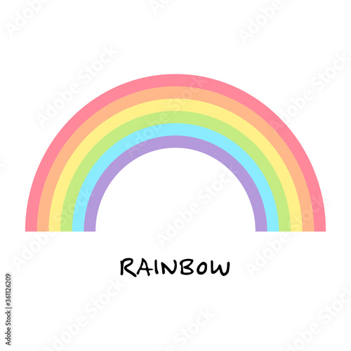 Regenbogen - Vektor Illustration	