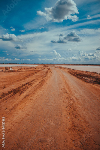 Desert and sky