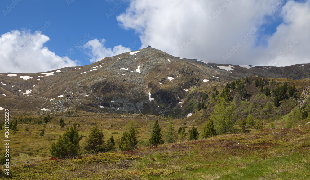 Der Zirbitzkogel in den Seetaler Alpen / Steiermark / Österreich