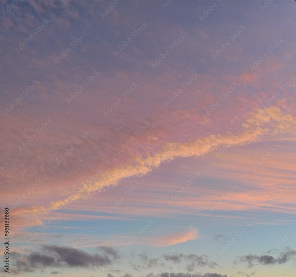 Cloudscape - Summer sunset