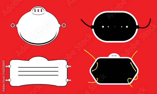 New mask mask icon with a new design
