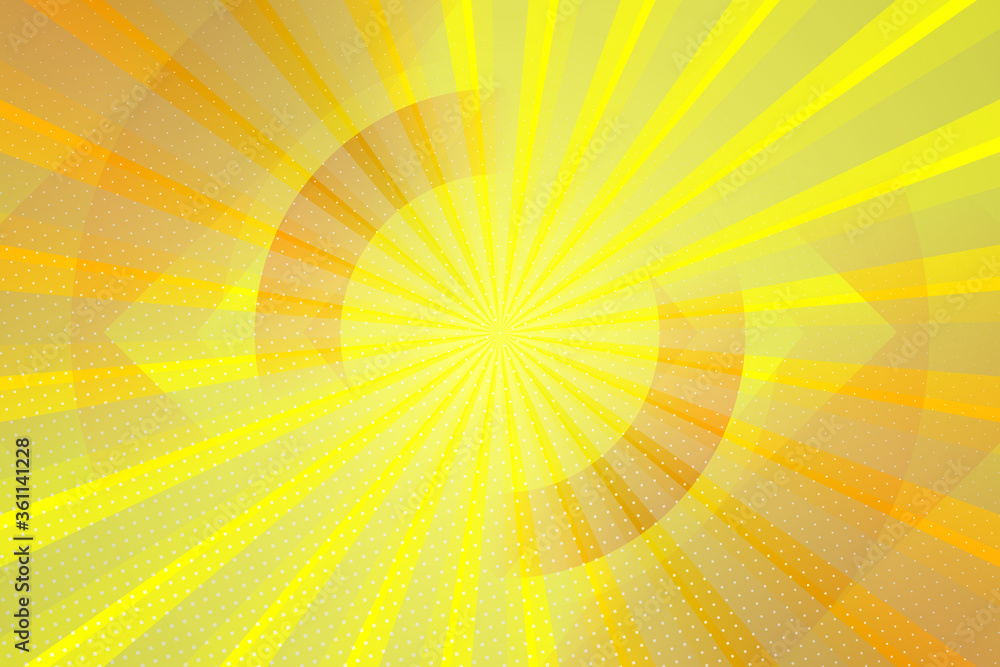 Obraz premium abstract, sun, light, yellow, orange, illustration, design, explosion, pattern, texture, bright, art, wallpaper, red, star, glow, rays, color, hot, flower, summer, sunlight, burst, backgrounds