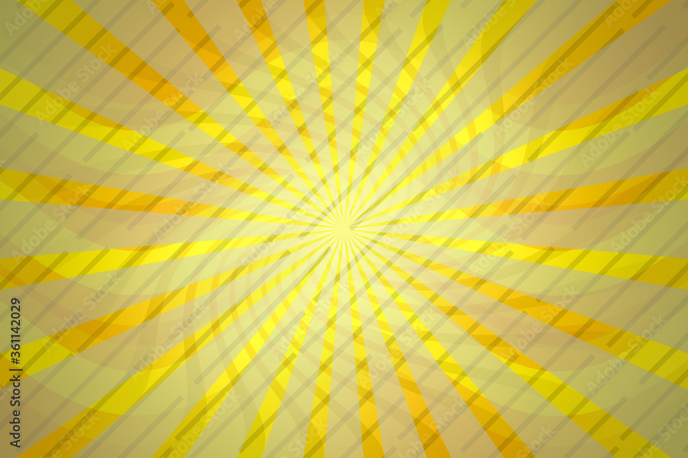 Fototapeta premium abstract, sun, light, yellow, orange, illustration, design, explosion, pattern, texture, bright, art, wallpaper, red, star, glow, rays, color, hot, flower, summer, sunlight, burst, backgrounds