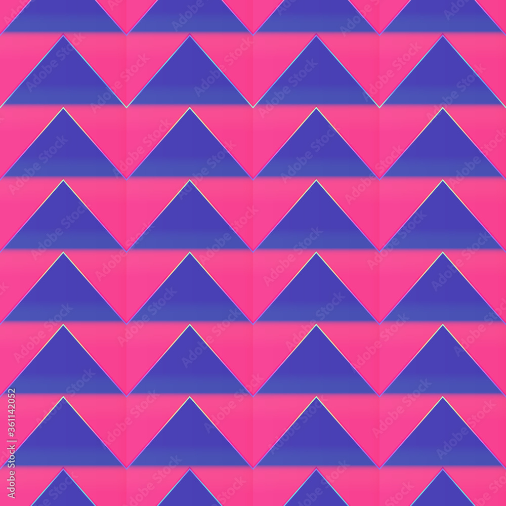 Abstract triangle seamless pattern.