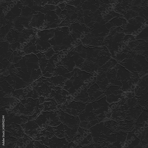Black marble seamless pattern.