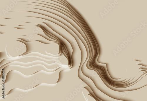 Mountain hiking. Map line of topography. Vector abstract topographic map concept with space for your copy. 3D Cartography concep background. Map mockup infographics. Sale background. Wavy backdrop
