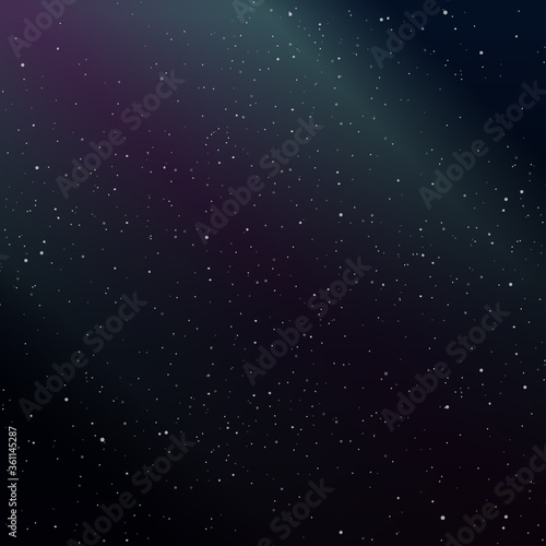 Space stars background. Space background. Starry space vector background. Galaxies. EPS10