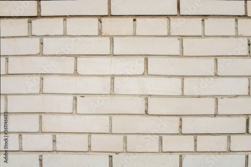 Background of a brick wall. The texture of the brickwork.