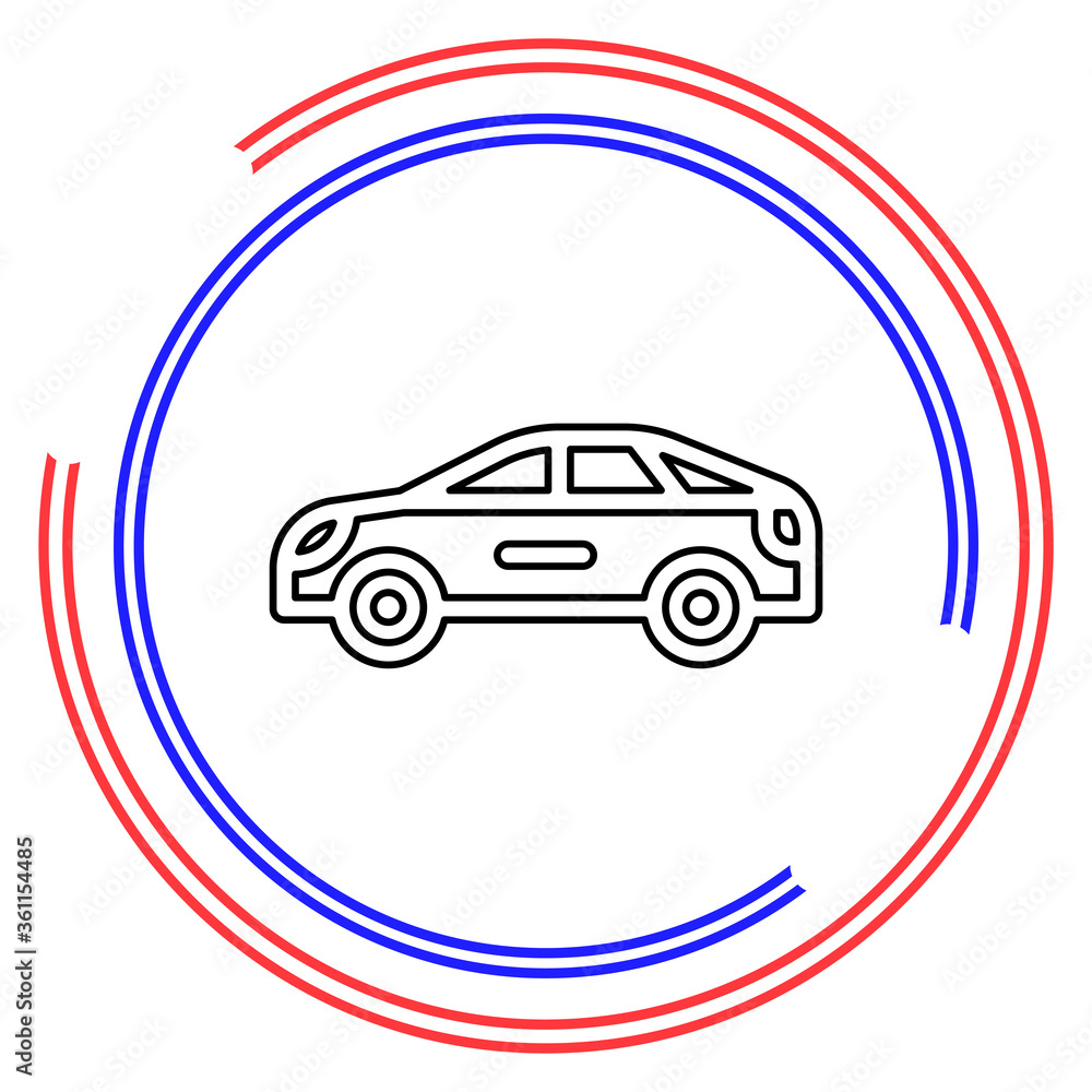 Car vector icon Car vector icon