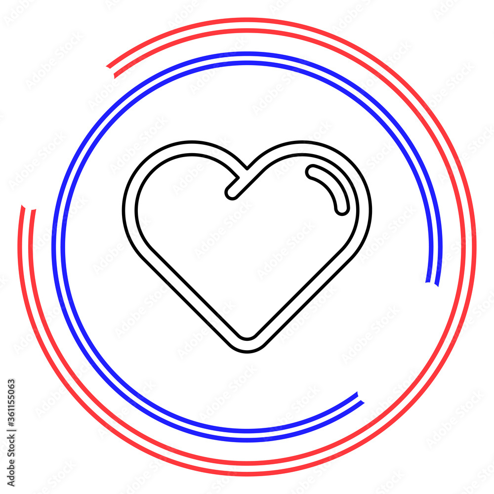 Hearth vector icon Hearth vector icon