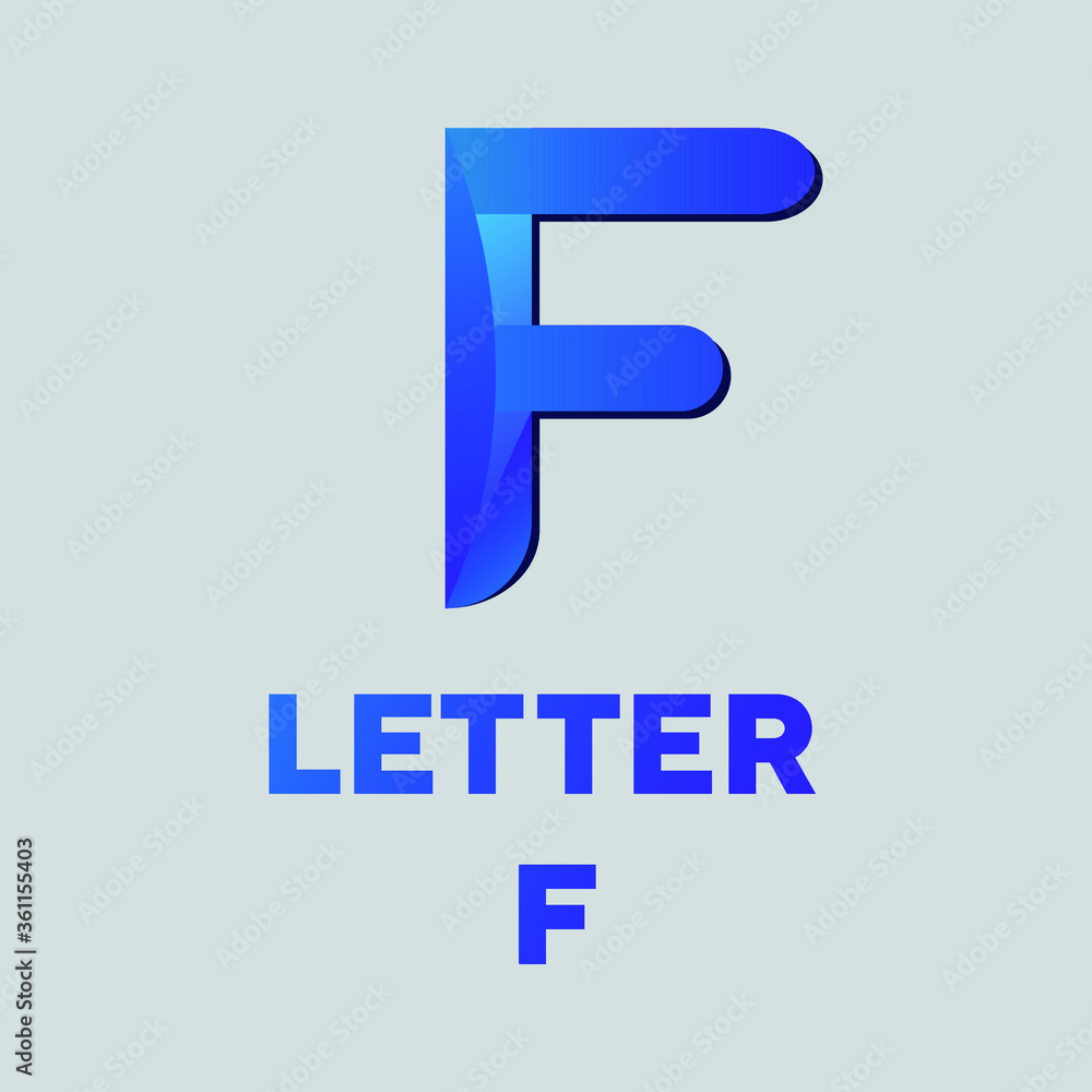 Letter F logo design concept Letter F logo design concept