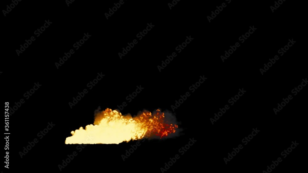 Fire Flames Igniting. A line of real flames ignite on a black background. Campfire isolated on green background. Fire Flames Igniting. A line of real flames ignite on a black background. Campfire isolated on green background.