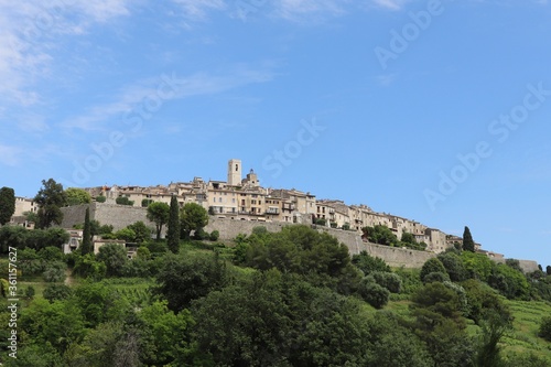 Vue g  n  rale du village de Saint Paul de Vence  ville de Saint Paul de Vence  D  partement des Alpes Maritimes  France