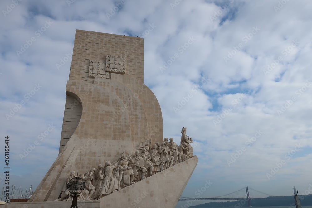 Explorer monument in Portugal