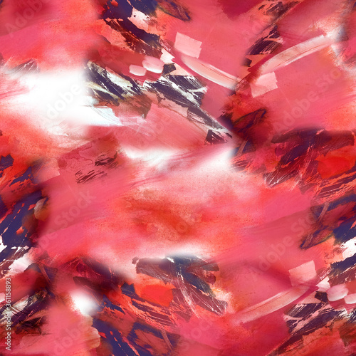 Abstract Acrylic Painting. Artistic Background.