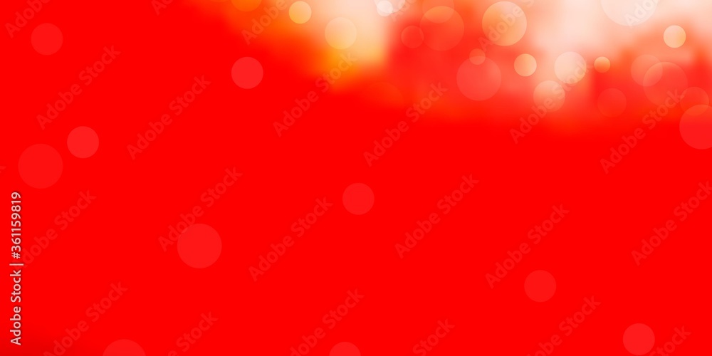 Light Red vector template with circles. Modern abstract illustration with colorful circle shapes. Design for your commercials. Light Red vector template with circles. Modern abstract illustration with colorful circle shapes. Design for your commercials.