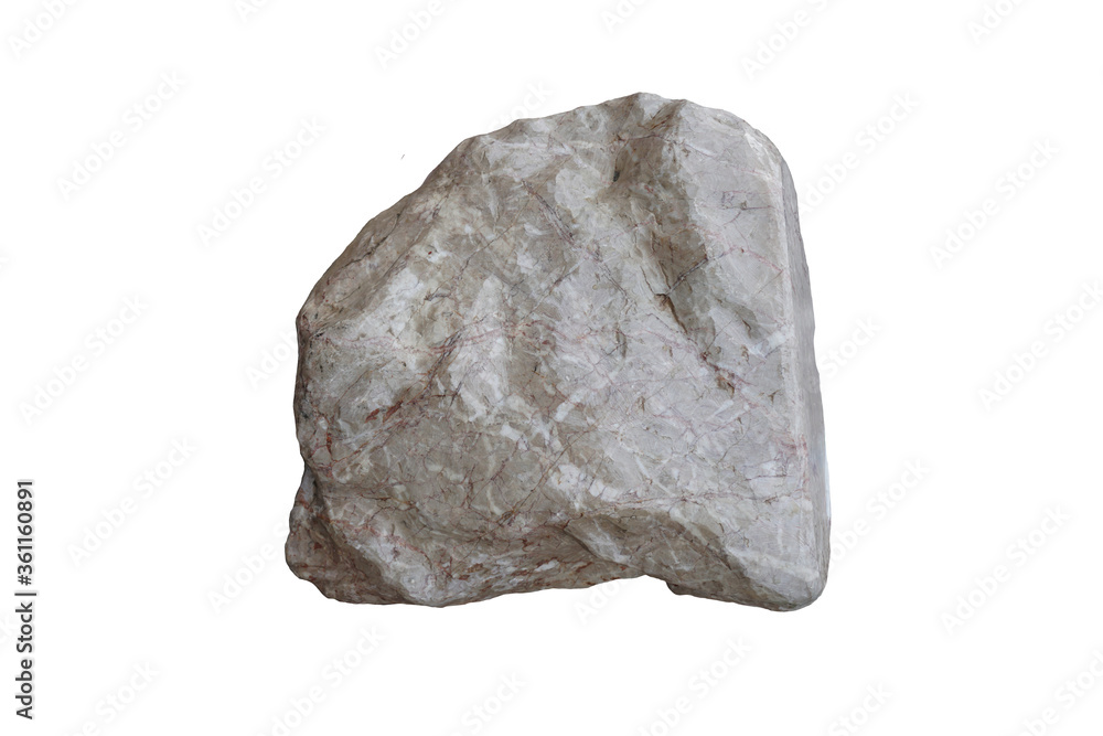marble rock isolated on a white background, Marble is a non-foliated metamorphic rock that forms through the metamorphism of limestone. marble rock isolated on a white background, Marble is a non-foliated metamorphic rock that forms through the metamorphism of limestone.