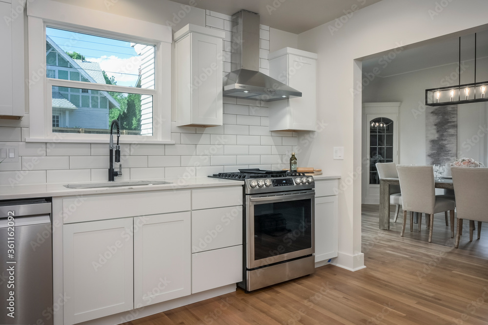 modern kitchen in a modern house modern kitchen in a modern house