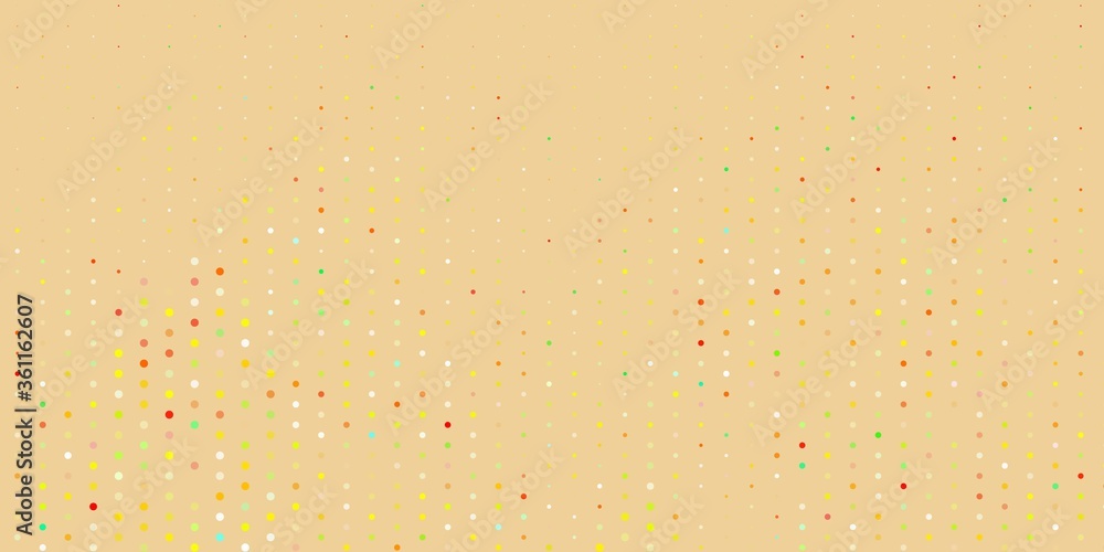 Light green, red vector background with spots. Light green, red vector background with spots.