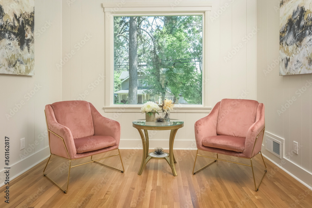 Fototapeta premium modern living room with armchair